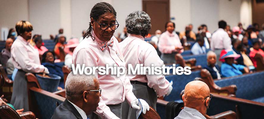 photo of church members in the sanctuary