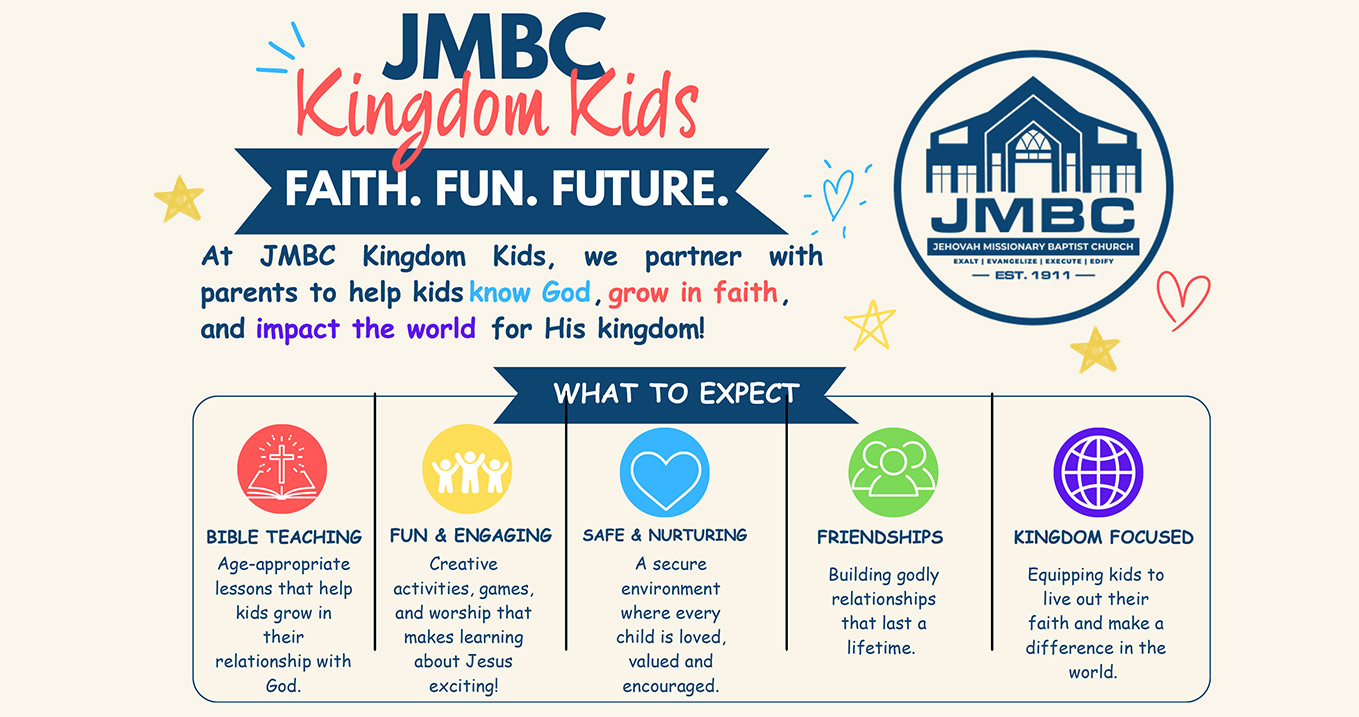 screenshot of Kingdom Kids Flyer